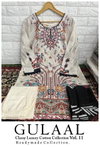 Gulaal Classy Luxury Cotton Collection Vol 11 Pakistani Readymade Suits Wholesale Price In Surat
